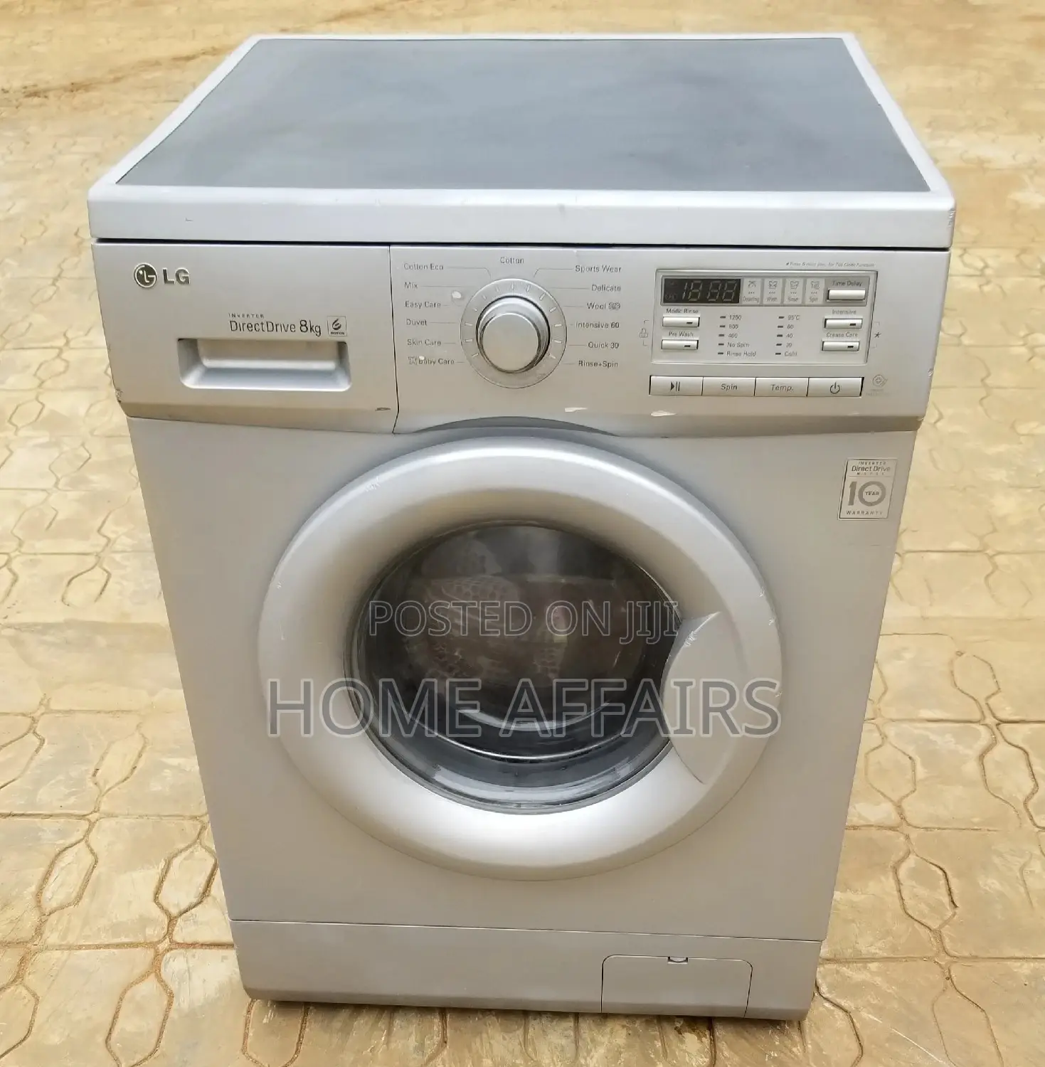 LG 8kg Inverter Drive Washing Machine + WARRANTY (DELIVERY)