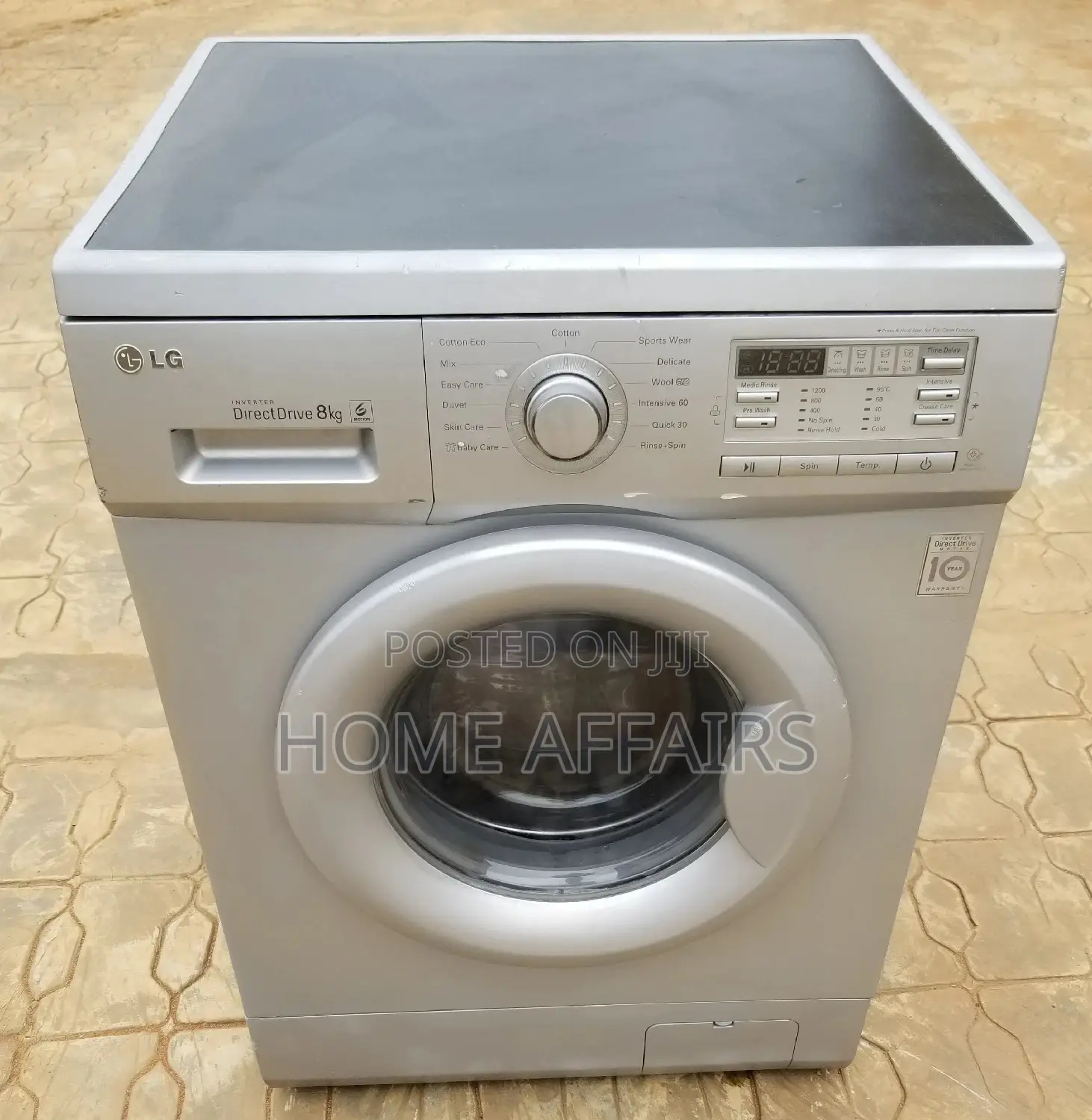 LG 8kg Inverter Drive Washing Machine + WARRANTY (DELIVERY)