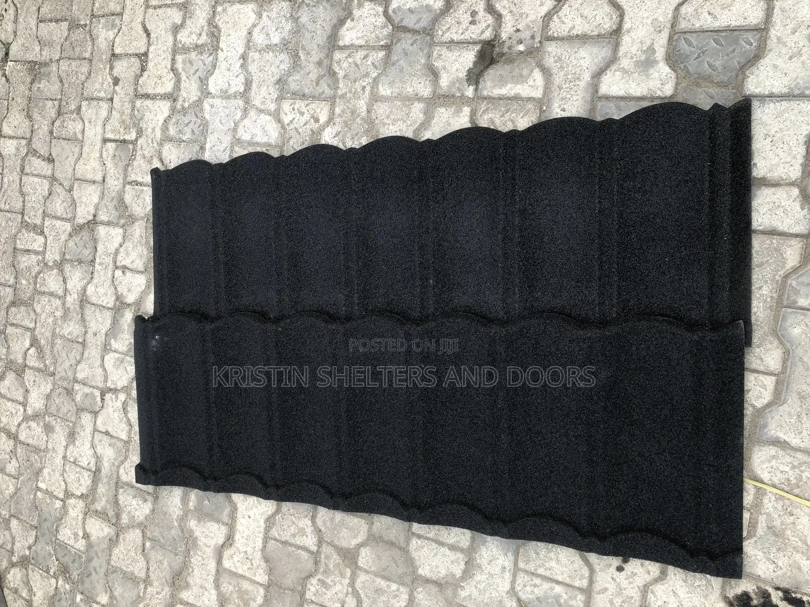 Pure Black Kristin Stone Coated Roofing Sheet In Enugu