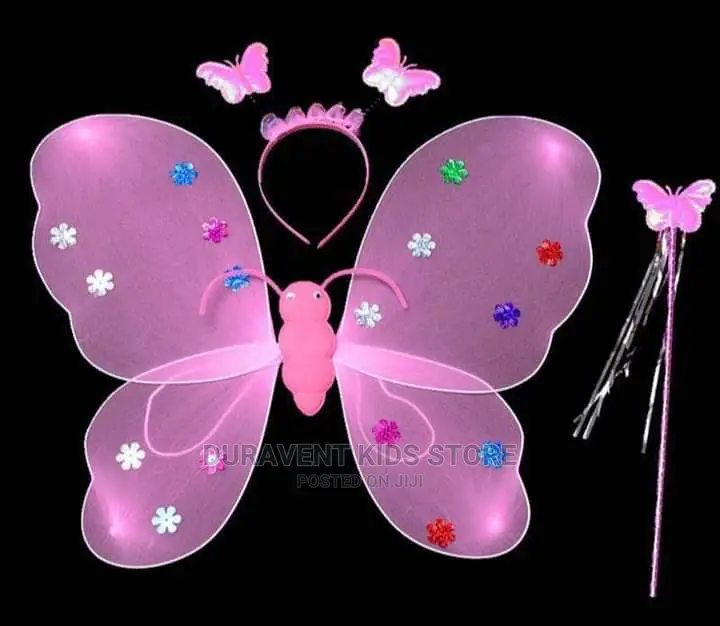 Angels Wings With Wind and Crown