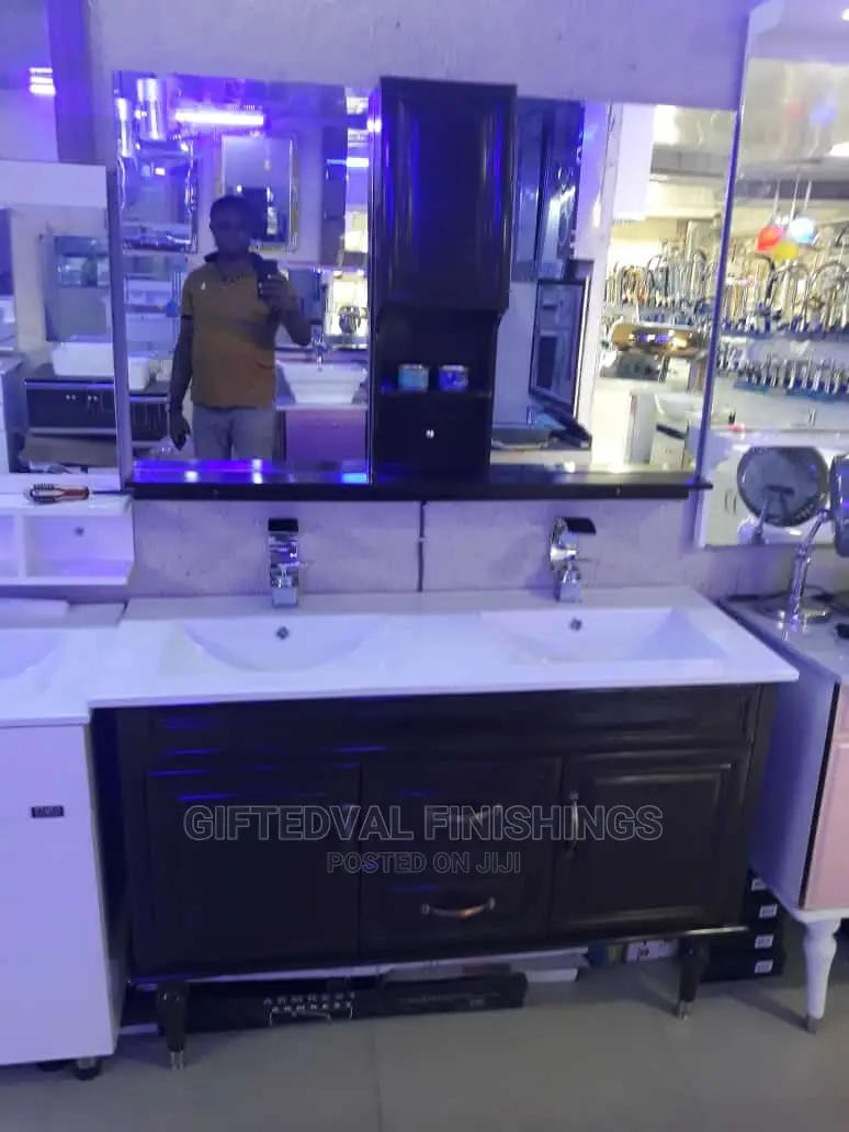Double Cabinet Wash Hand Basin