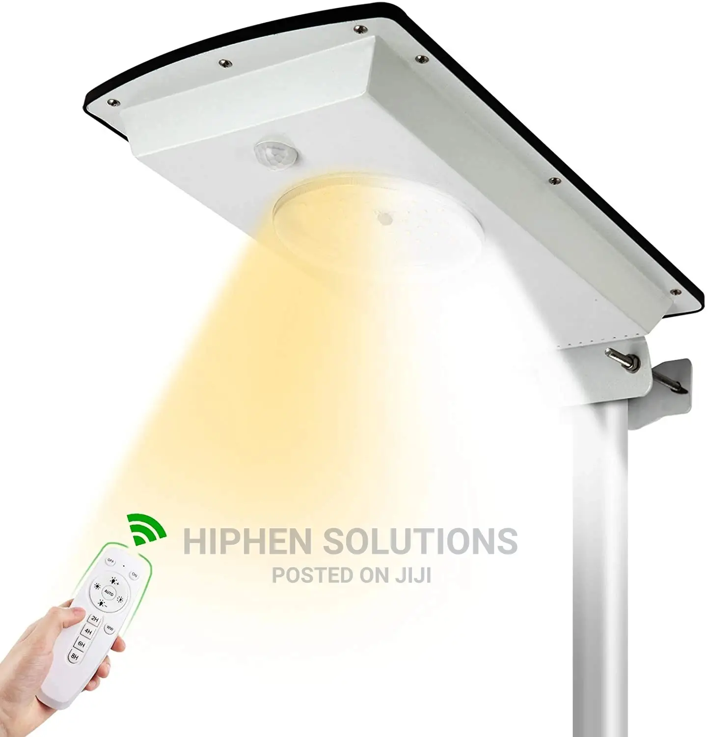 Powered Street Lamp Dusk To Dawn With Motion Sensor For Yard