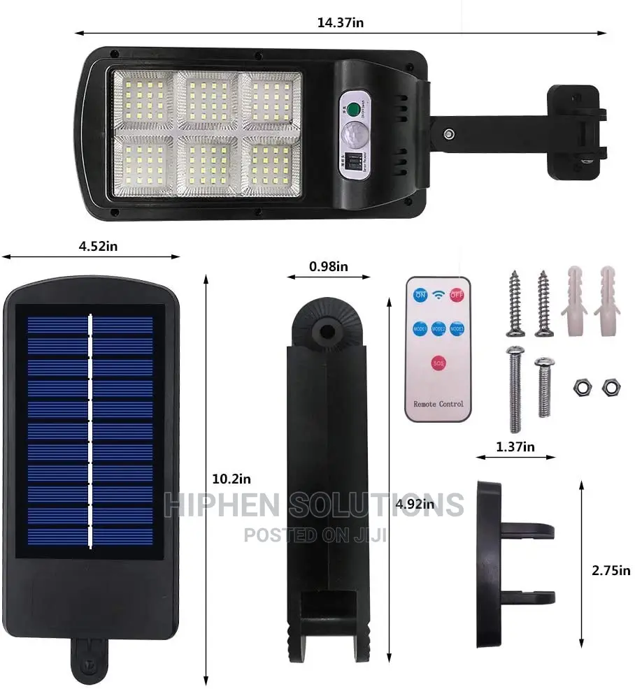 LED Solar Lamp For Shed, Yard, Fence