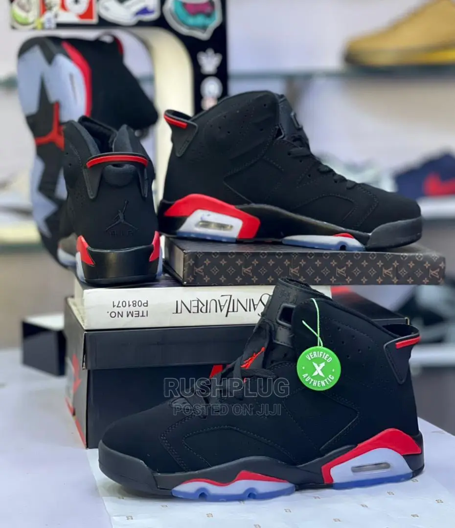 Air Jordan Vi Retro ‘ Infrared ‘*