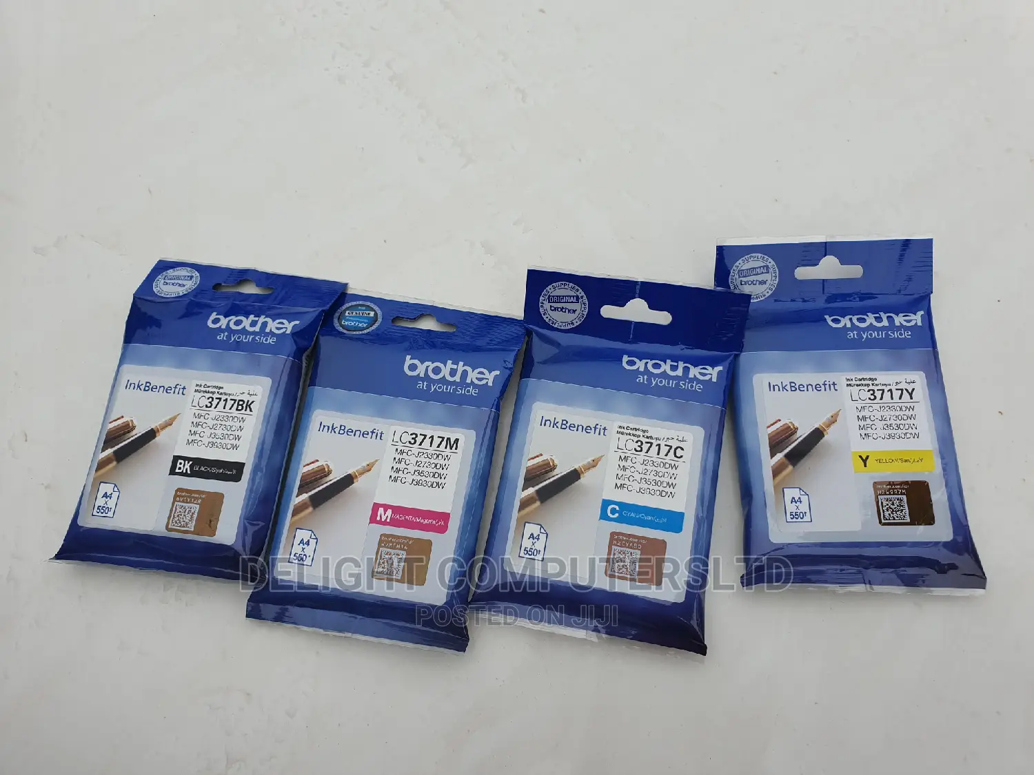 Brother Lc3717bk Ink Cartridge Black and Colour
