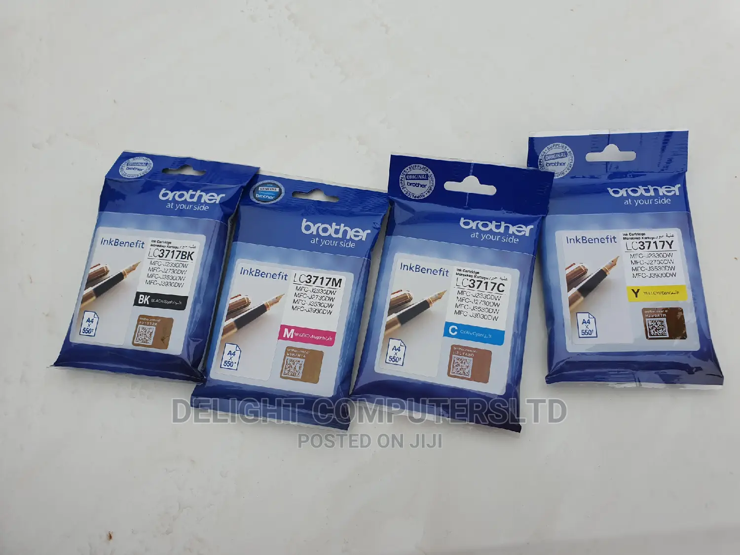 Brother Lc3717bk Ink Cartridge Black and Colour