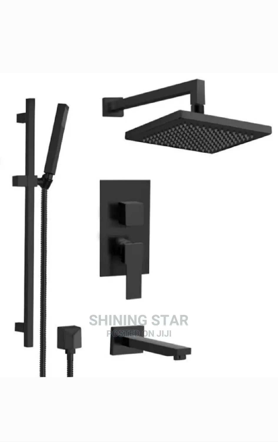 5 Ways Matt Black Conduit Shower