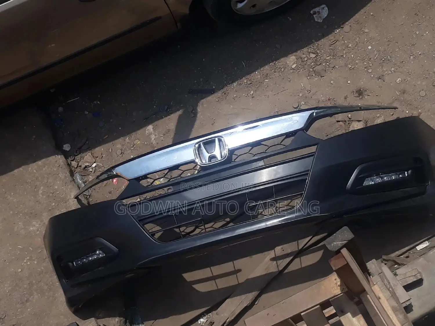 Complete Front Bumper 2019 Honda Accord.