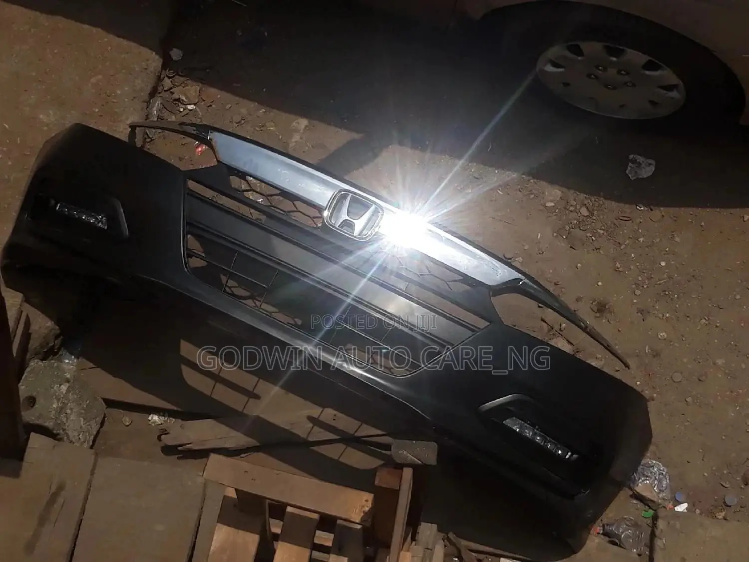 Complete Front Bumper 2019 Honda Accord.