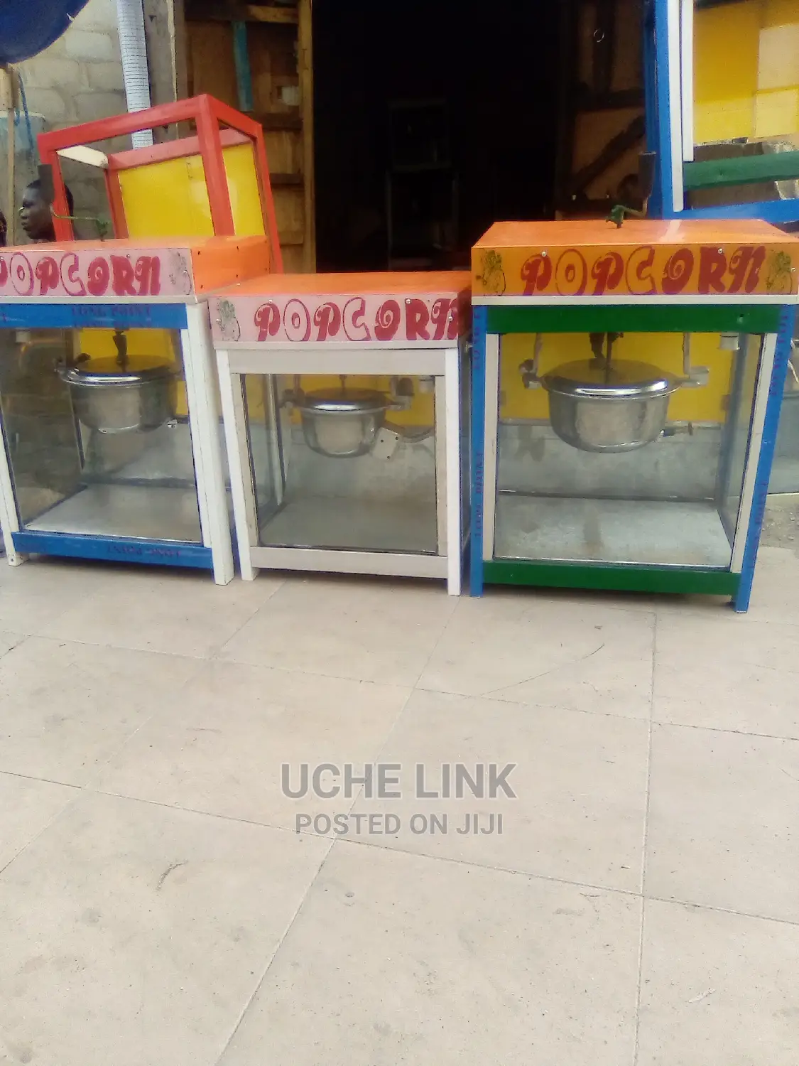 New Gas Popcorn Machine 1