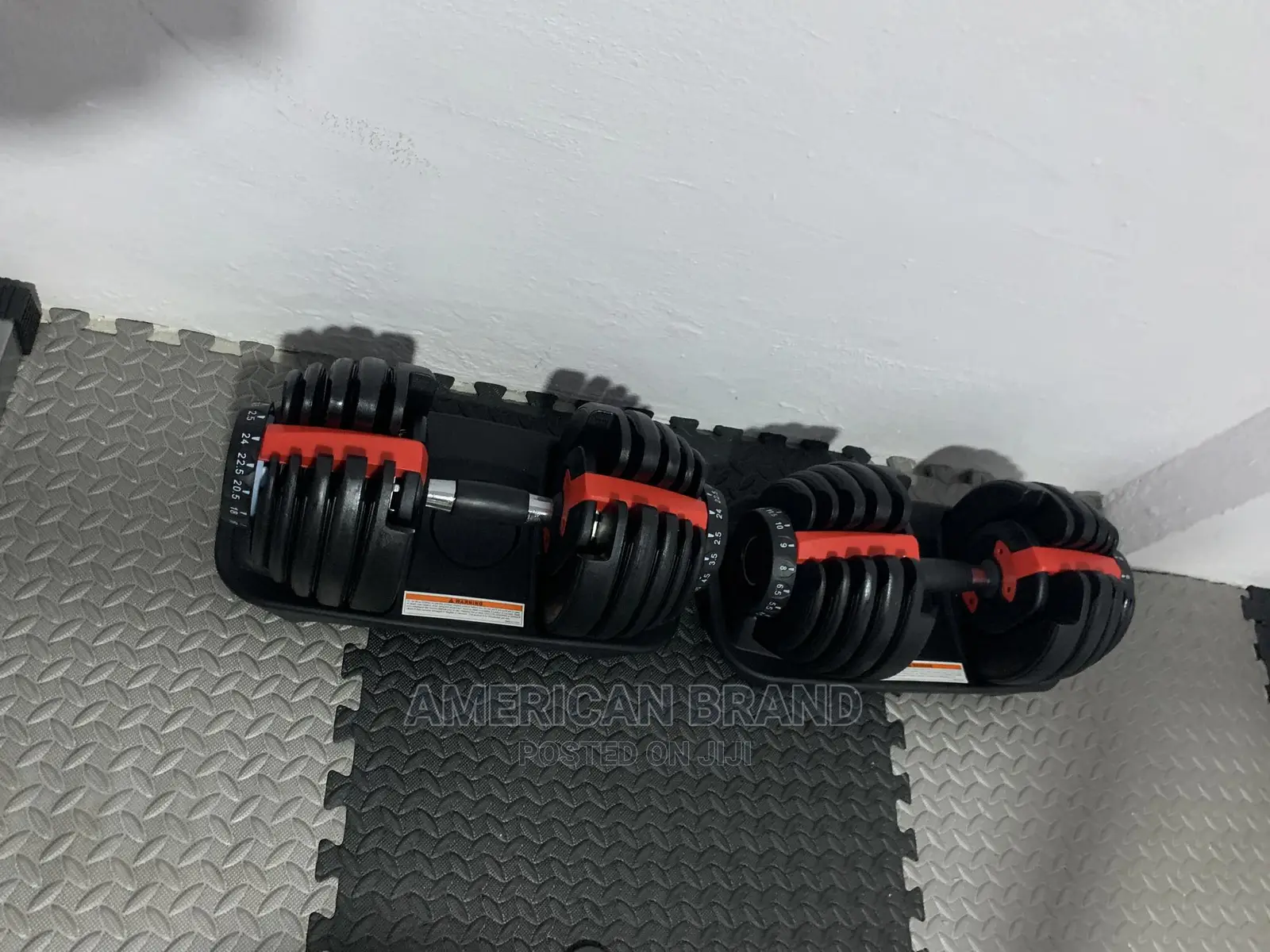 Pair of 24kg Adjustable Dumbbell