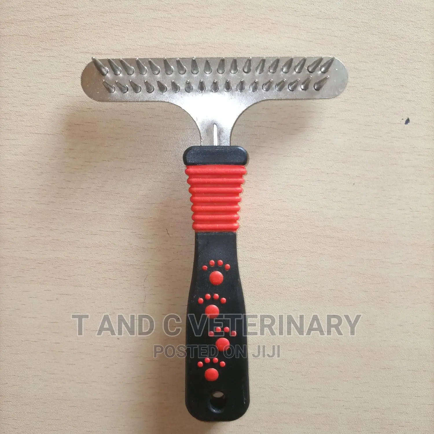Pet Dog Double Rake Dematting Grooming Brush