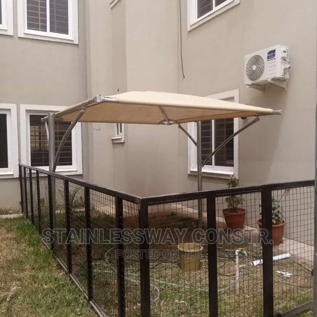 Carport Stainlessway at Side Yeard Shade