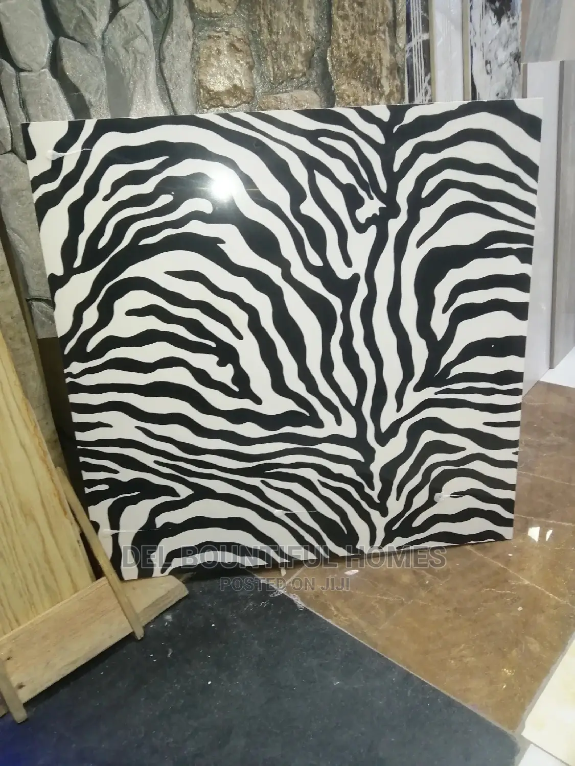 80x80 Zebra Spainish Tiles