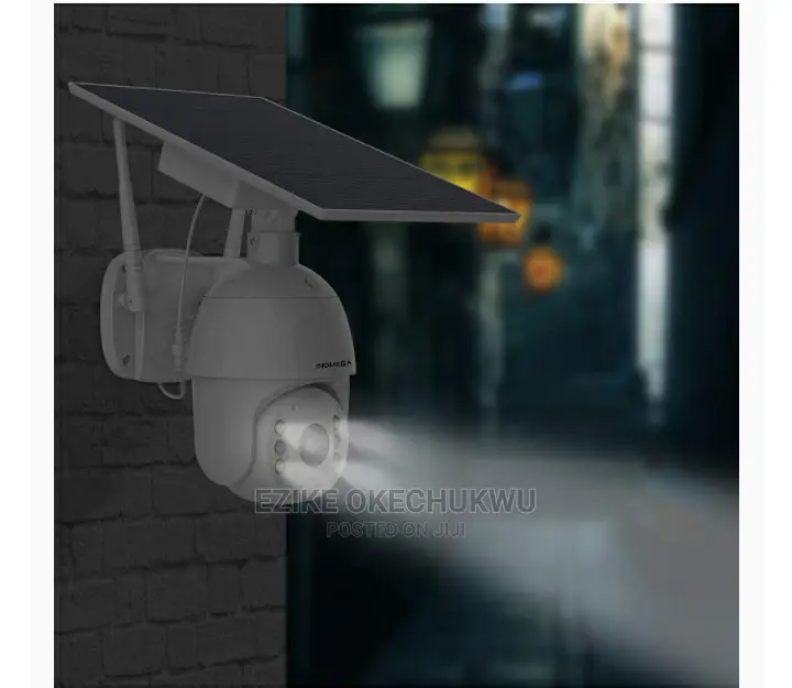 Solar Wifi Battery Powered Wireless Outdoor PTZ IP Camera