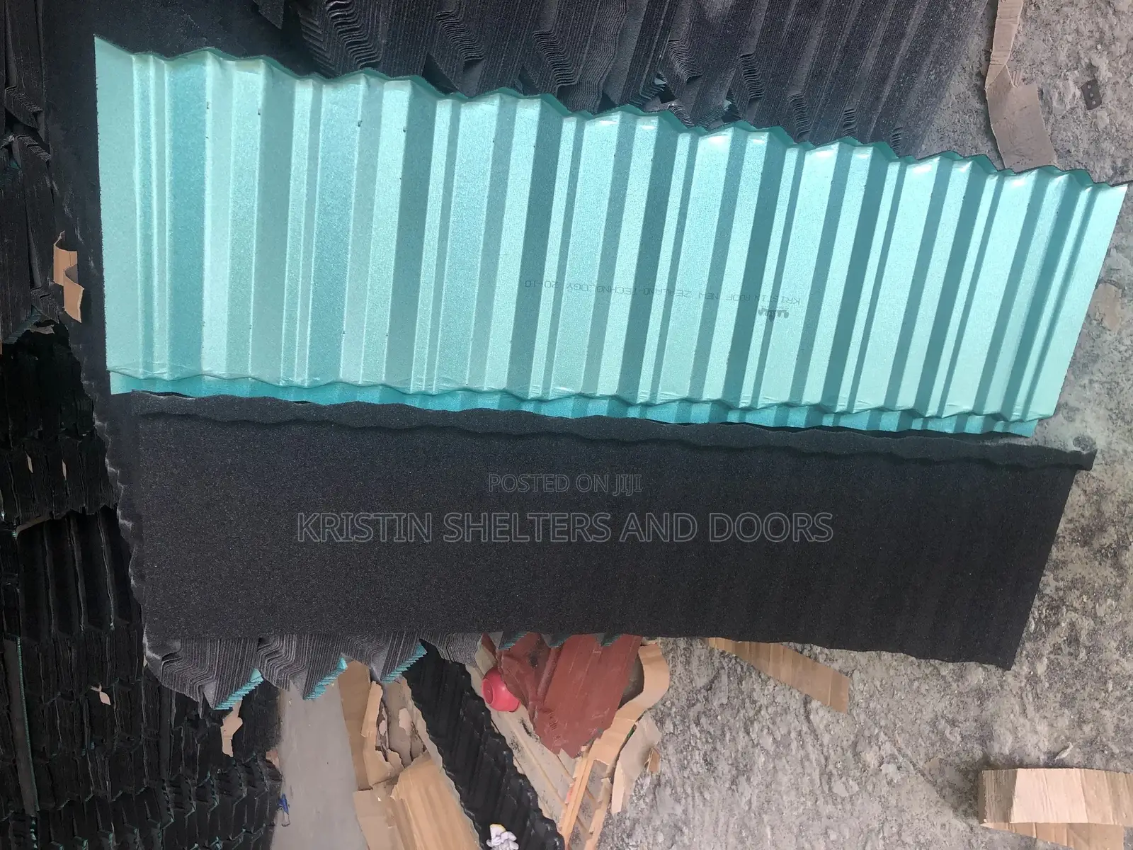 Charcoal Black Kristin Roofing Sheet