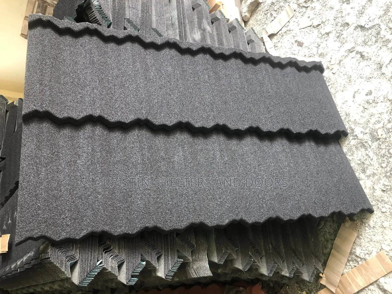 Charcoal Black Kristin Roofing Sheet