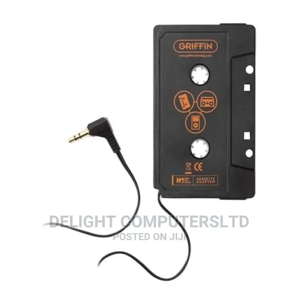 Car Cassette Adapter for iPhones, iPad, iPod O