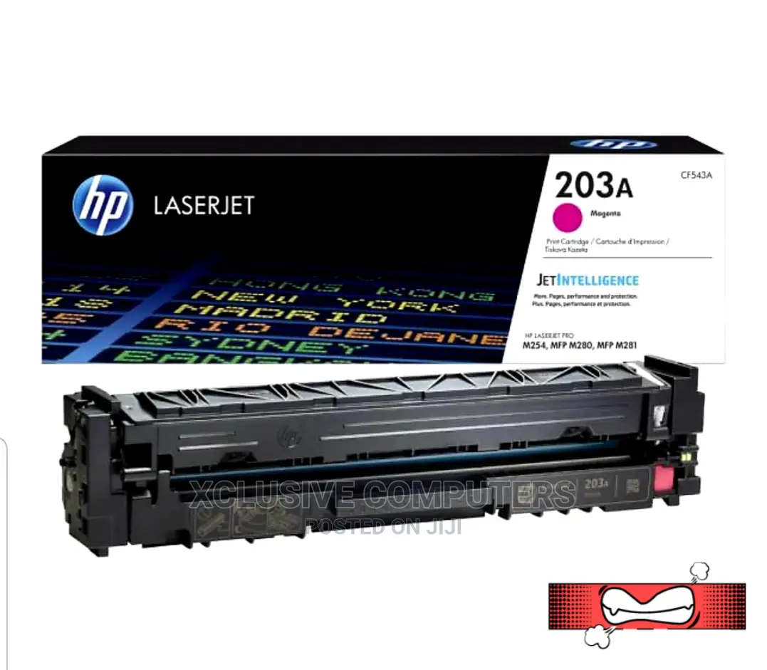 Hp Toner Cartridge 203a Bk/C/M/Y