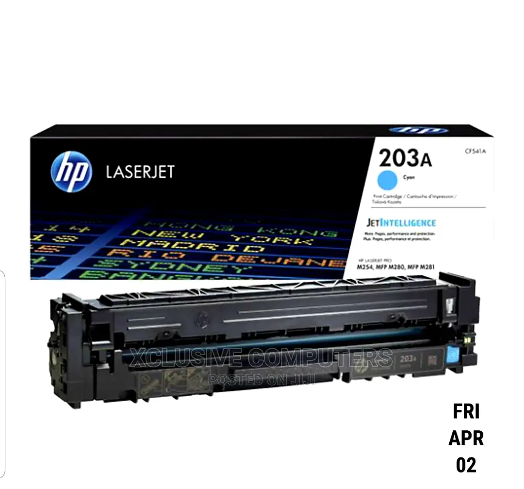 Hp Toner Cartridge 203a Bk/C/M/Y