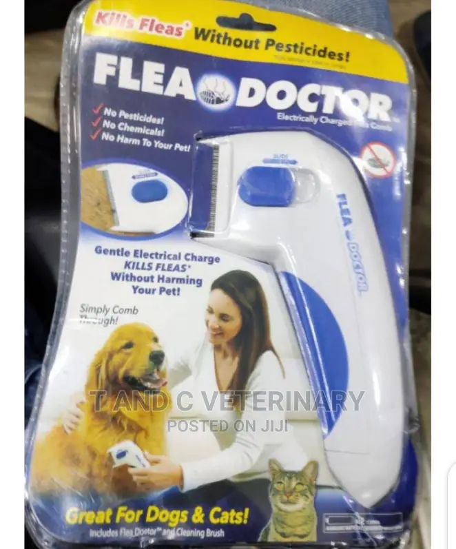 Flea Doctor Electronic Flea Comb for Dogs and Cats