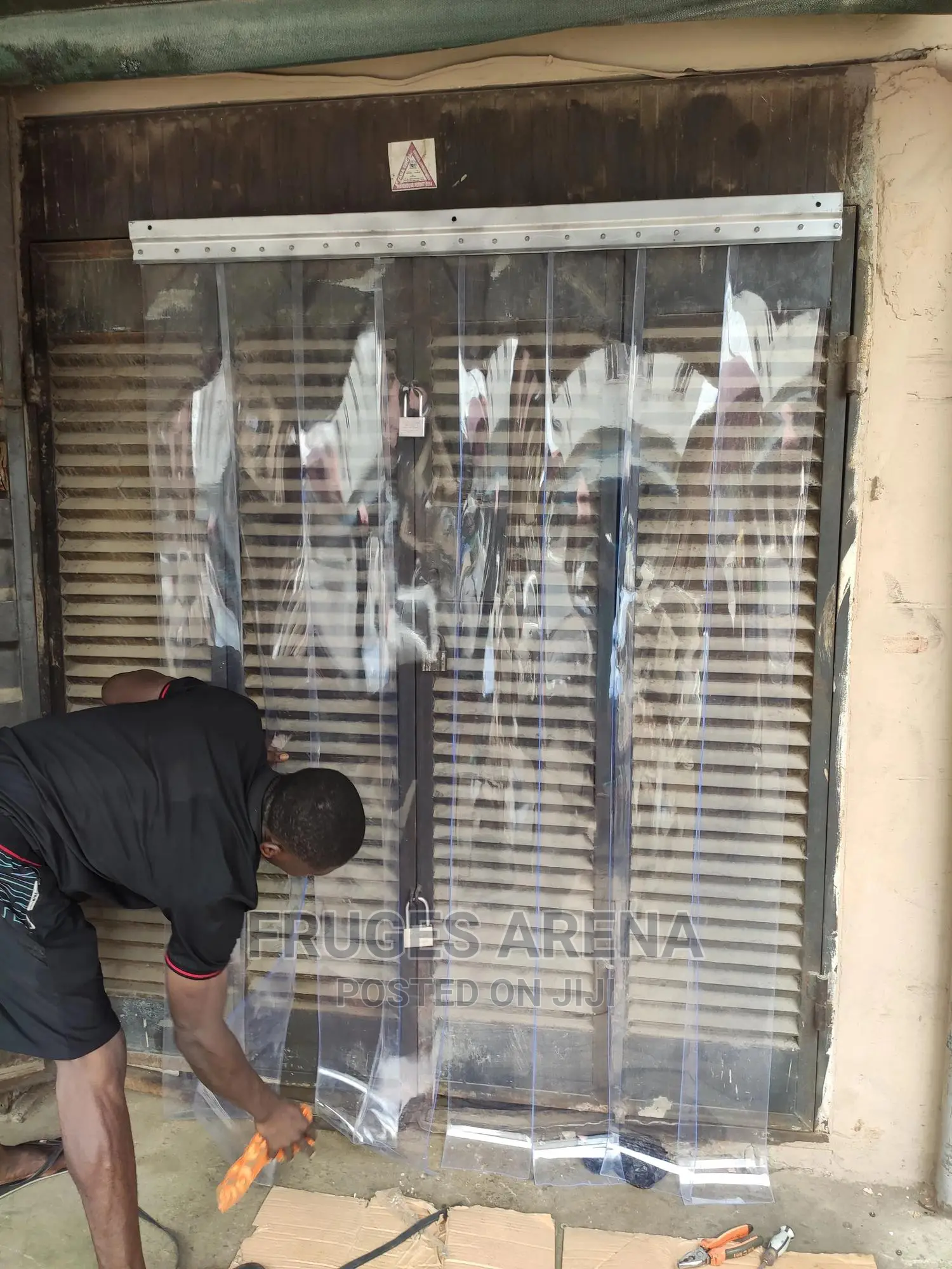 PVC Strip Curtains for Warehouse and Cold-Rooms