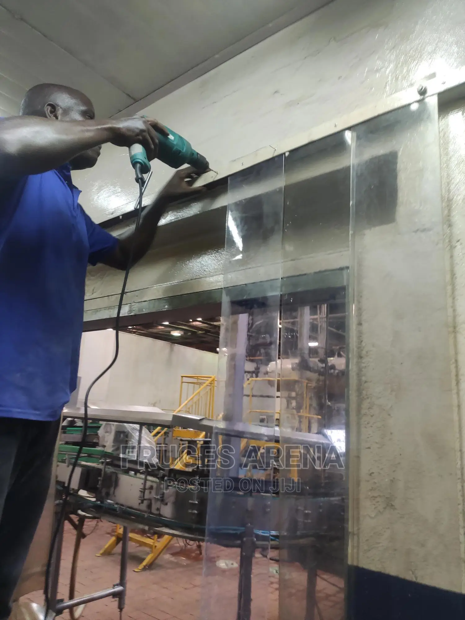 PVC Strip Curtains for Warehouse and Cold-Rooms