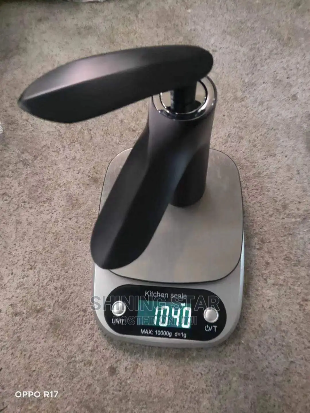 Black Basin Faucet