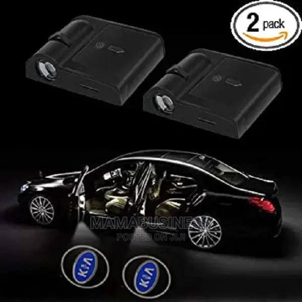 2 PCS Wireless Car Door Led Welcome Laser Projector Kia Logo