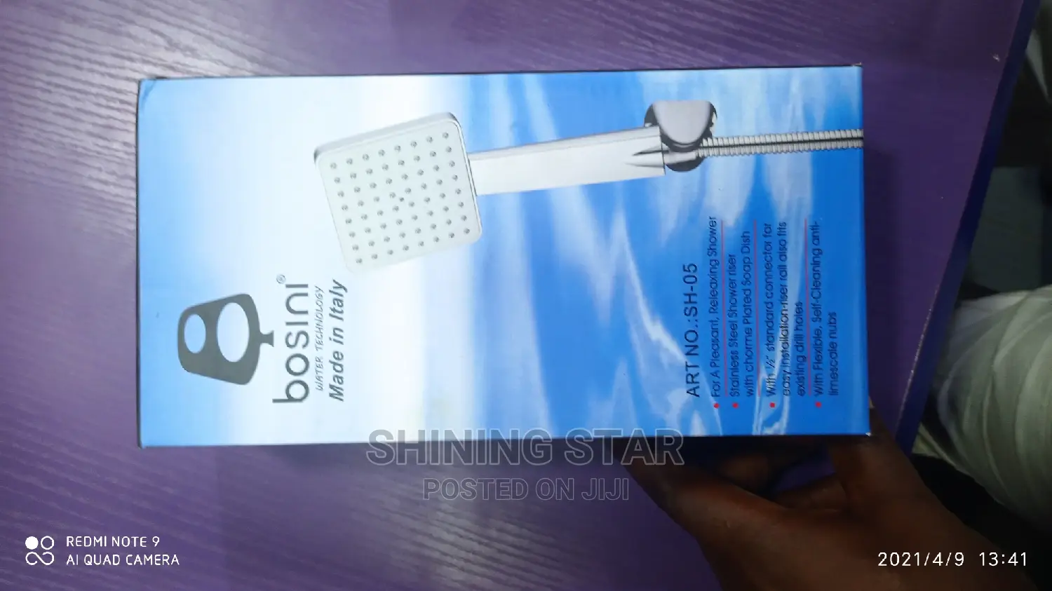 Boosni Hand Shower With Cable