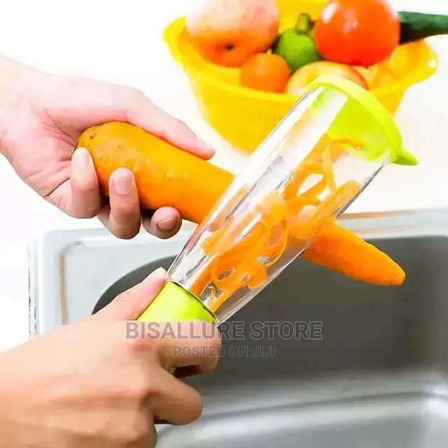 Multi-Functional Storage Fruit and Vegetable Peeler