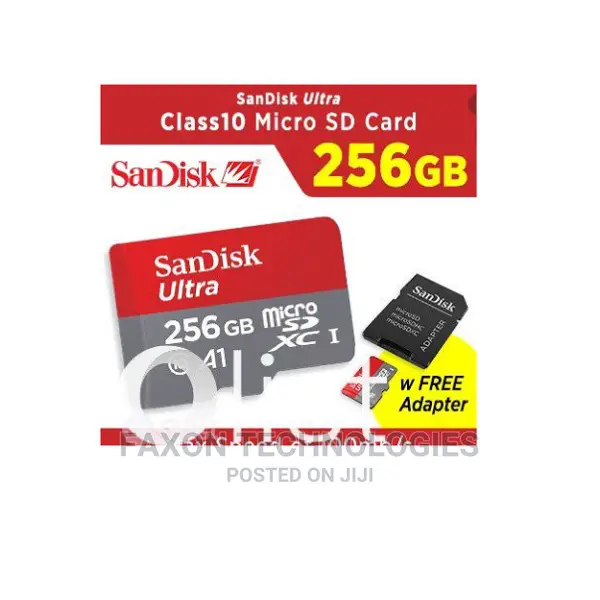 Sandisk Ultra Microsd Uhs-I 256gb Memory Card