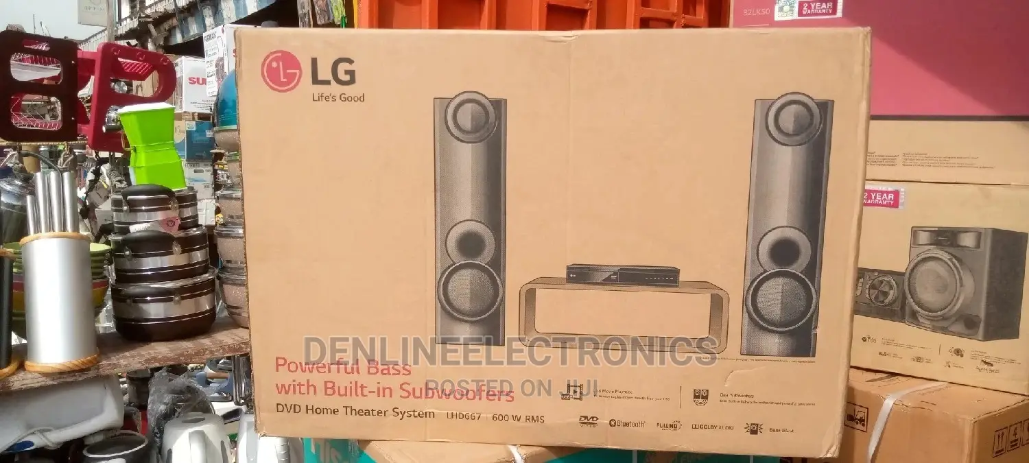 Lg 600watts Body Guard Speakers Home Theater.