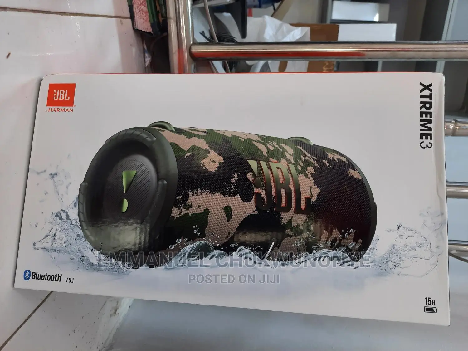 JBL Xtreme 3 Portable Waterproof Bluetooth Speaker