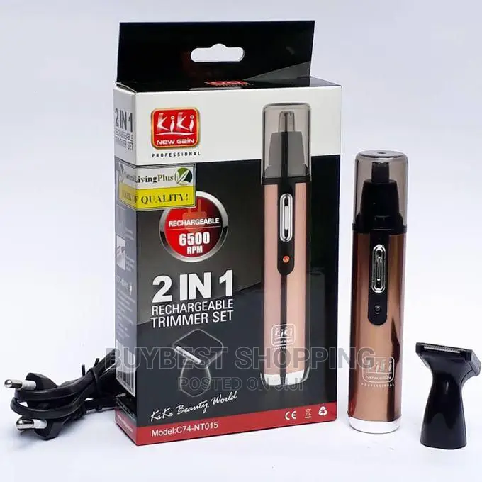 Kiki Rechargeable Nose and Ear Hair Trimmer