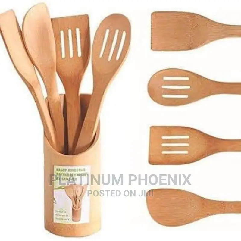 Wooden Set of Spoons