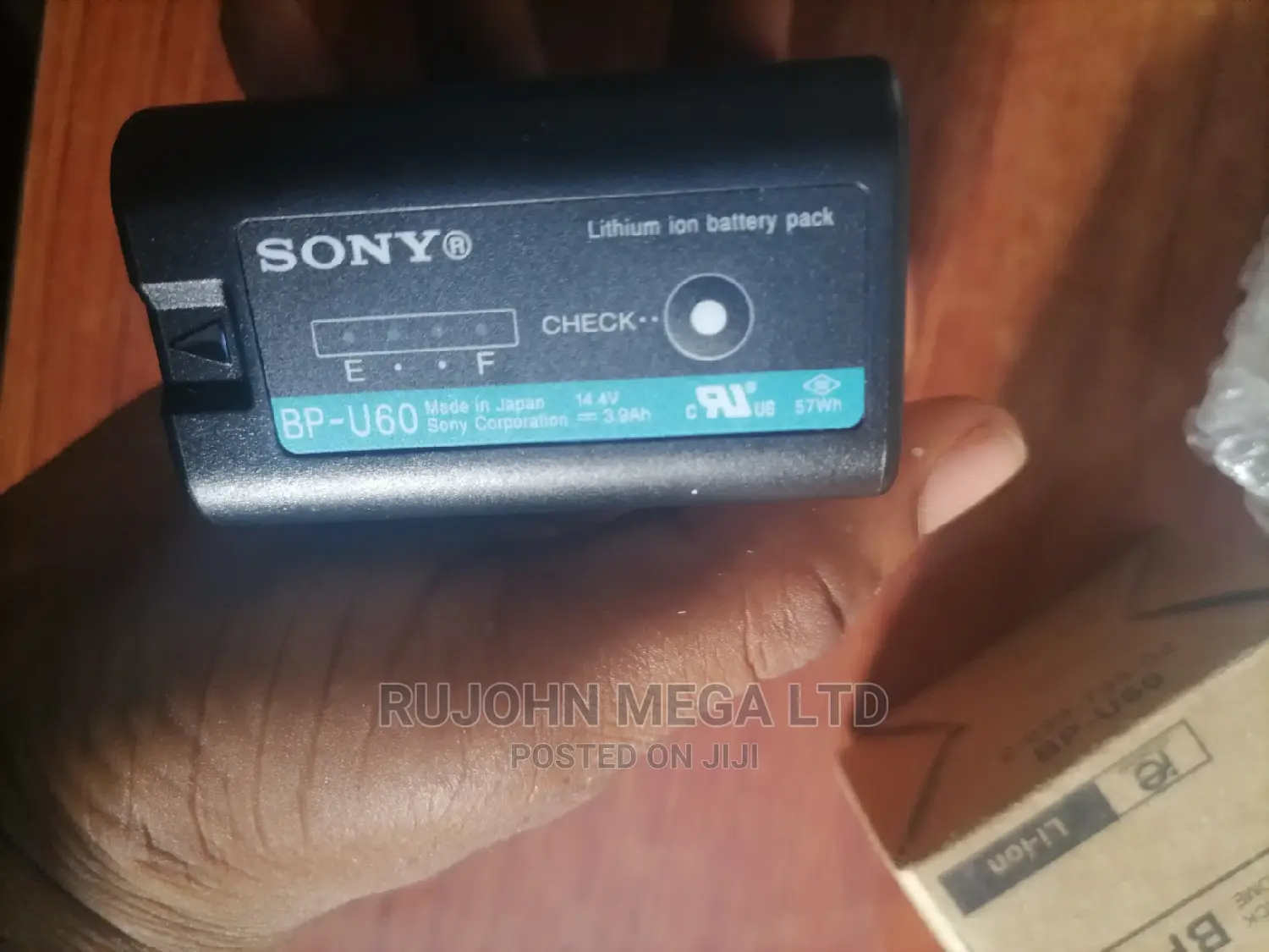 Sony BP-U60 Rechargeable Lithium-Ionbattery for Camcorders
