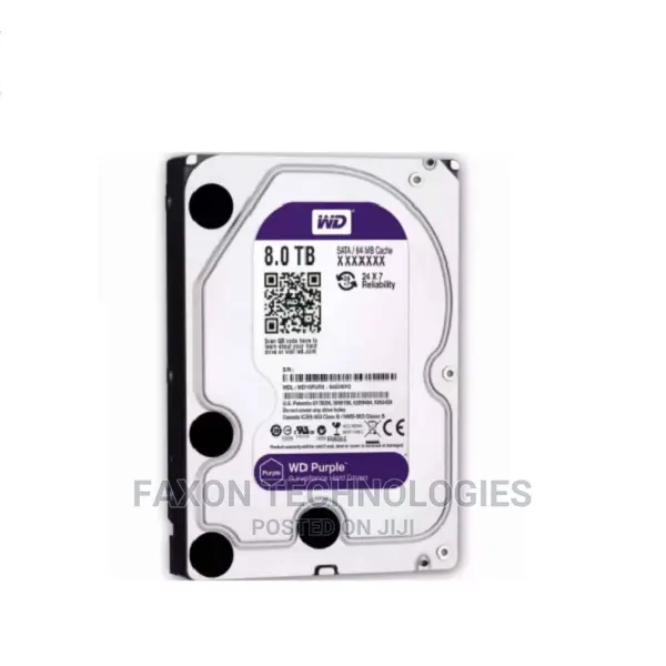 Wd Purple 8tb Surveillance Hard Disk Drive
