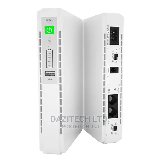 POE 430p Mini DC UPS for Router 9v 12v 15v 24v