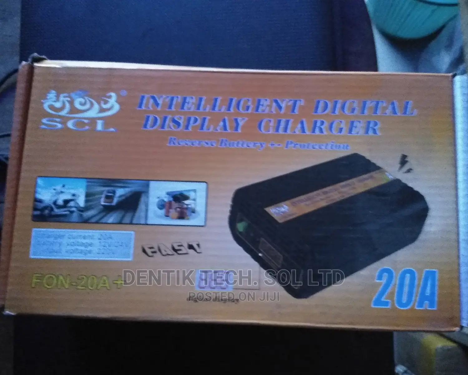 12v /24v Car Inverter Digital Battery Charger - 20a