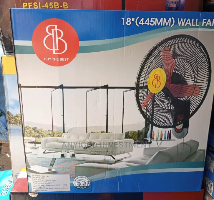 BB Wall 18" Fan