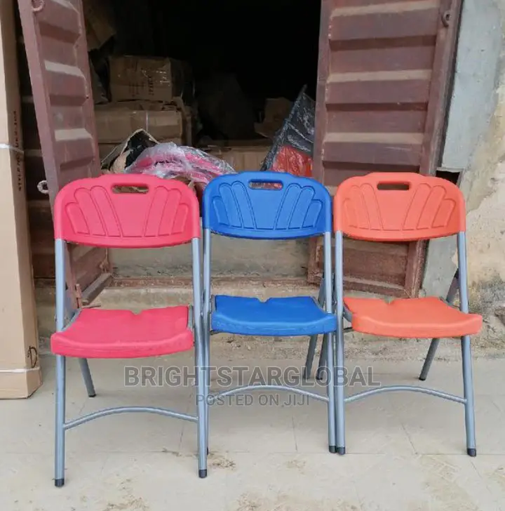 Foldable Plastic Iron Leg Chair (Wholesales and Retail