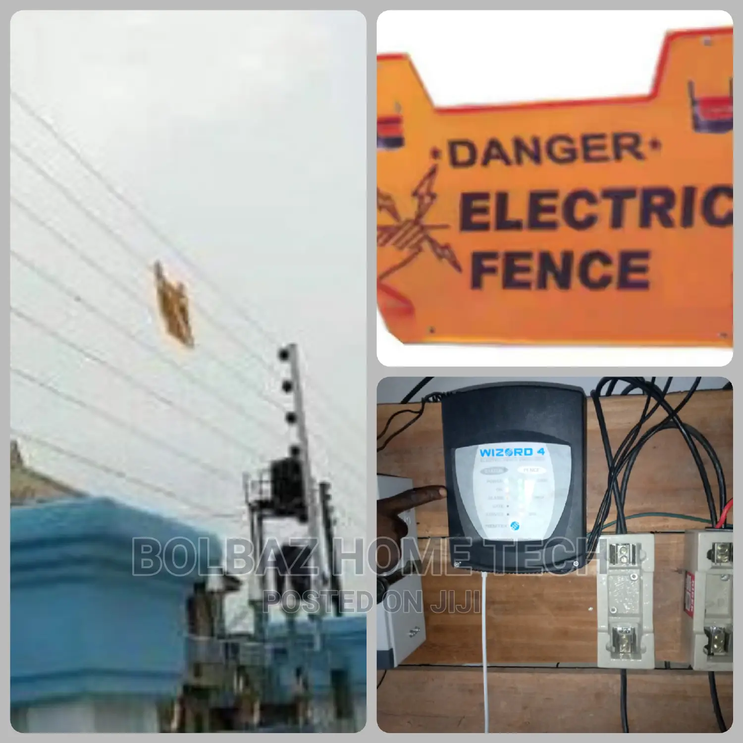 Perimeter Fencing; Electric Fence-Wire