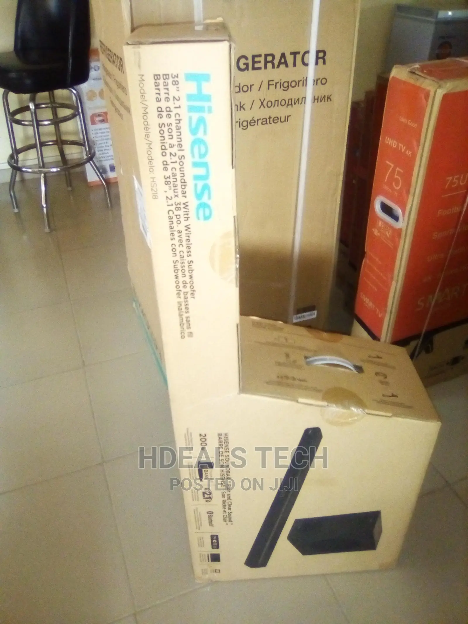 Hisense WIRELESS SOUNDBAR HS218 With Woofer, Bluetooth