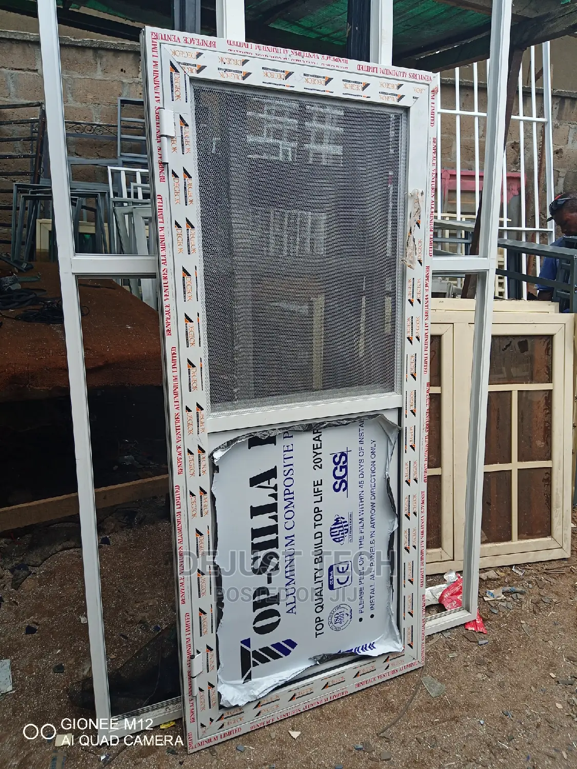 Aluminum Toilet Door, Door Nets,Windows Net