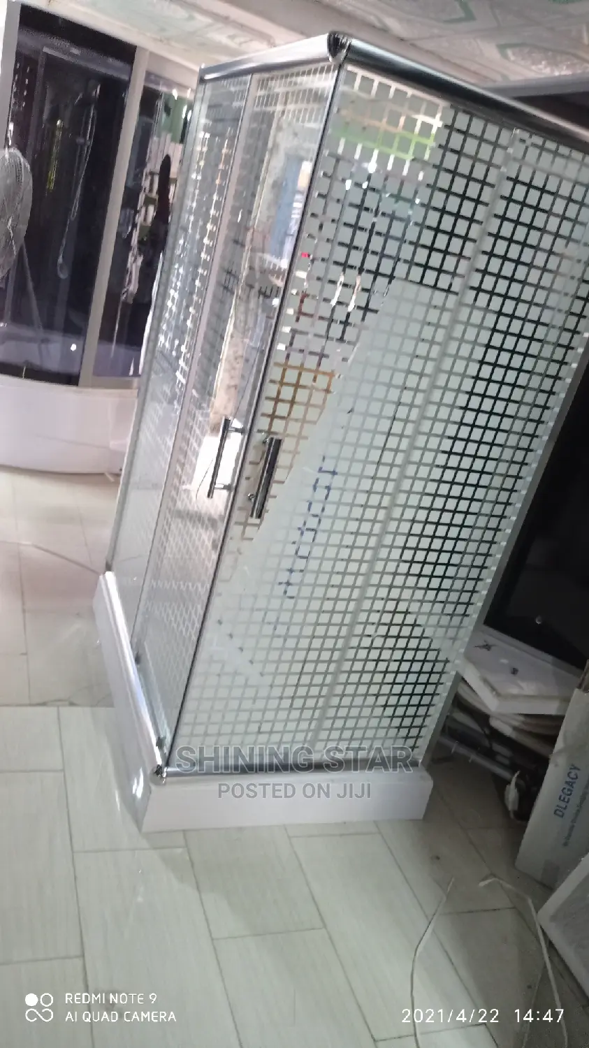120cm X 90cm Shower Cubicle With Square Base
