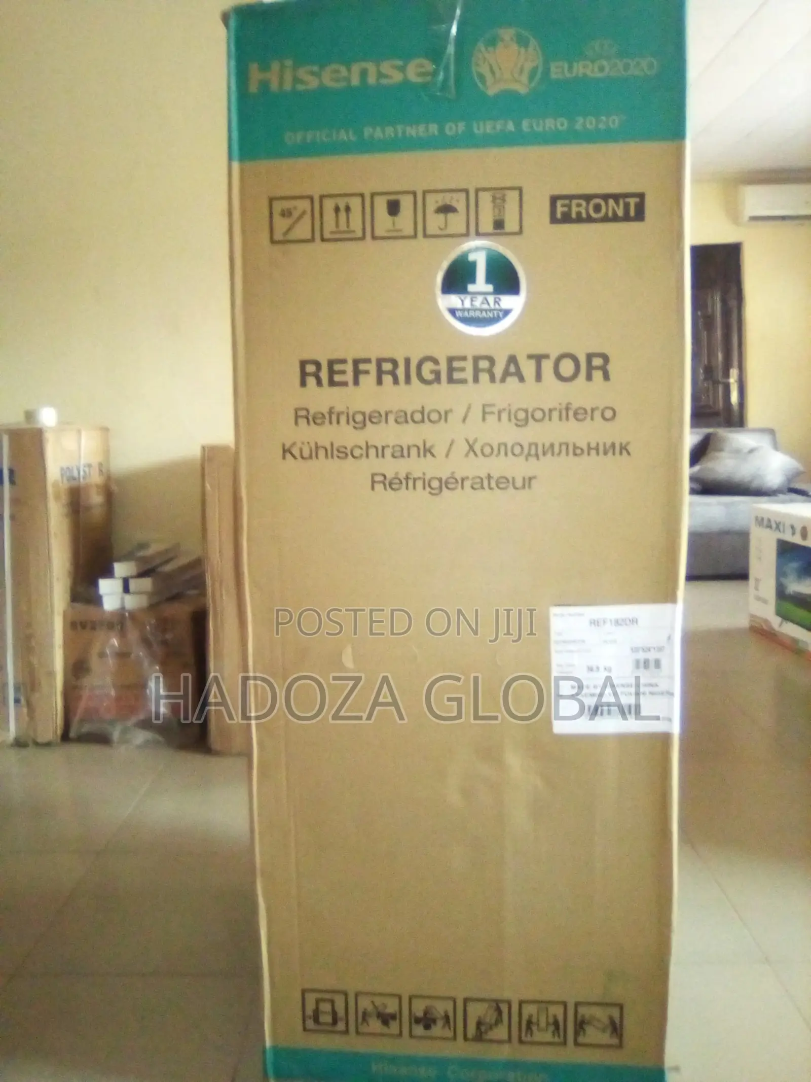 Hisense Top Mount Double Door Refrigerator - REF182DR