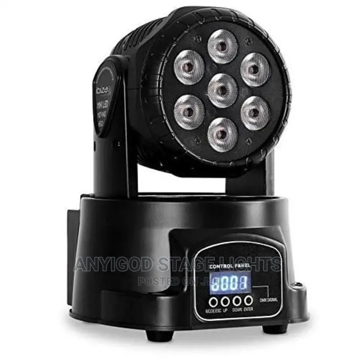 High Quality 7x10w 4in1 Mini Moving Head Stage Light