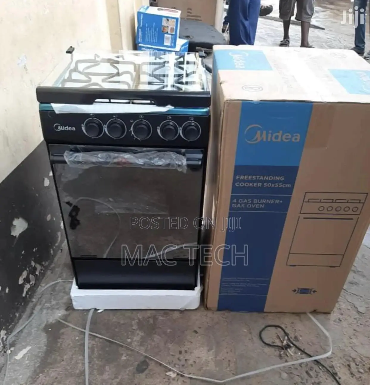 Midea 4 Gas Burner Gas Cooker. 50x55