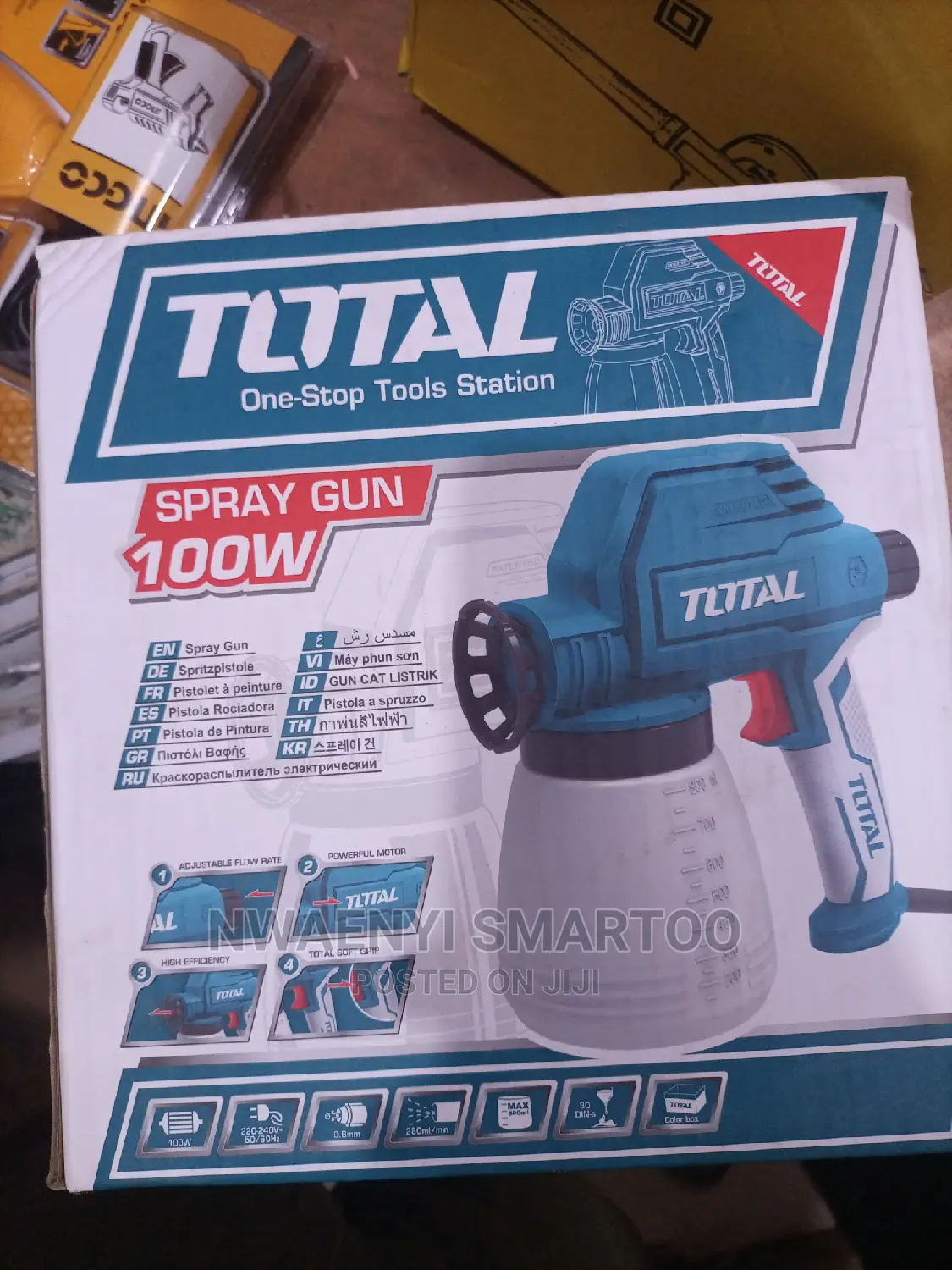 Plug and Spray Total Machine